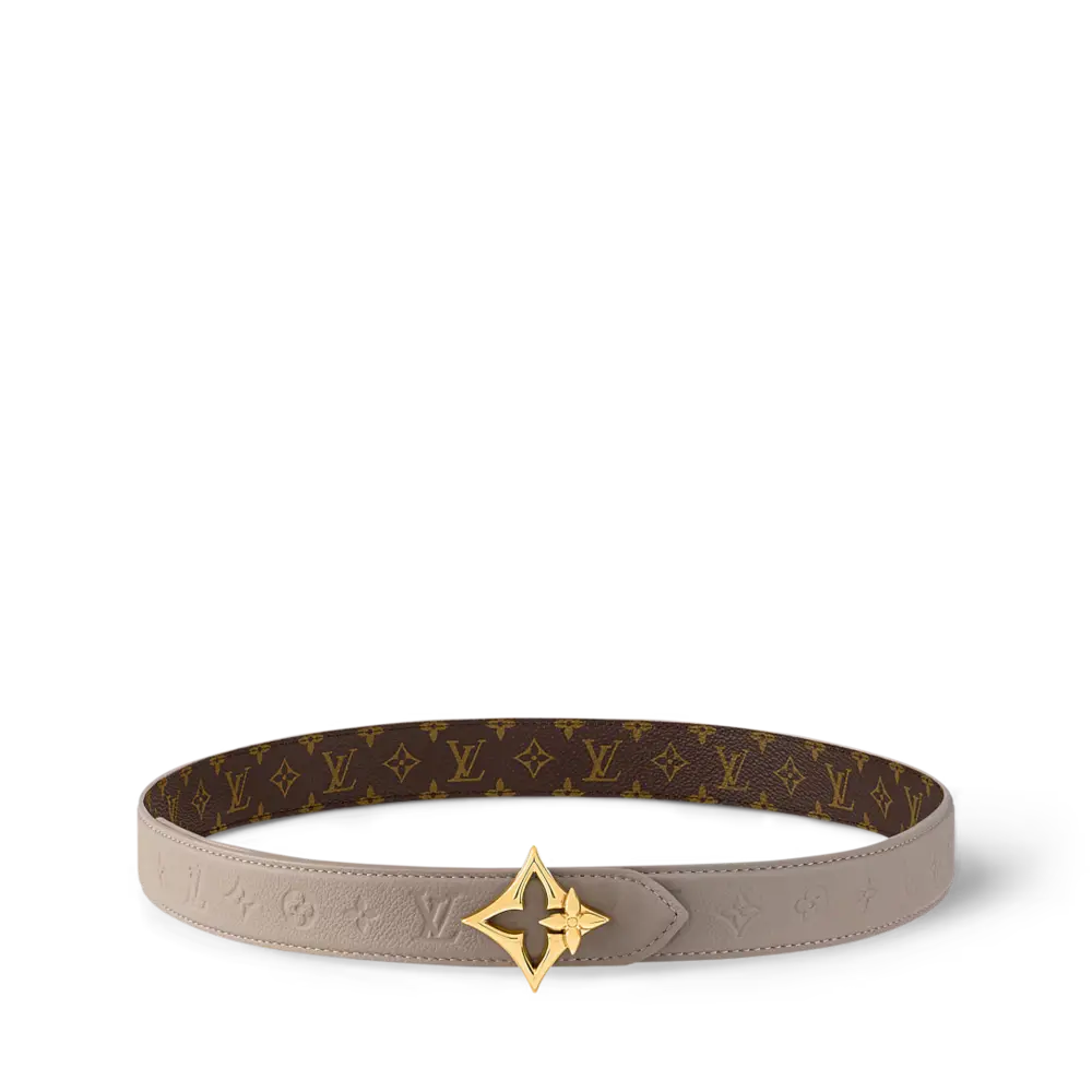 LV Flowergram Ard 30mm Reversible Belt M8937U